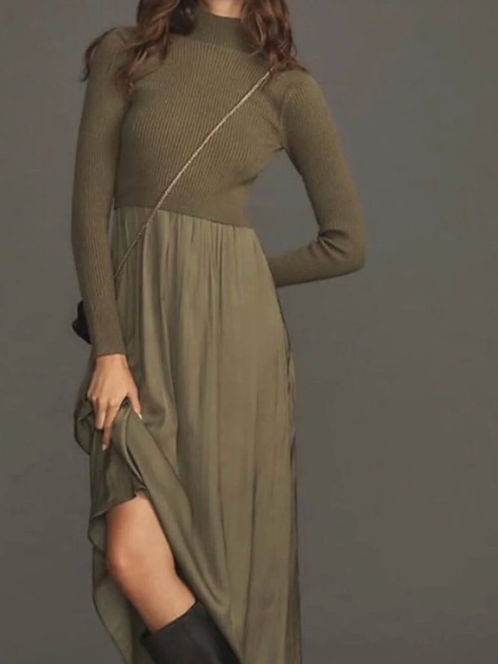 Anthropologie Thea Twofer Sweater Dress